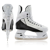True Hockey Catalyst 5X4 Whiteout Intermediate Hockey Skates (2025)