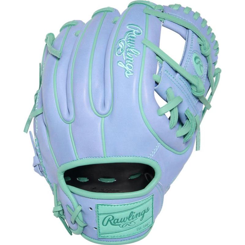 Rawlings Heart of the Hide Colour Sync 10 Periwinkle Mint 11.5