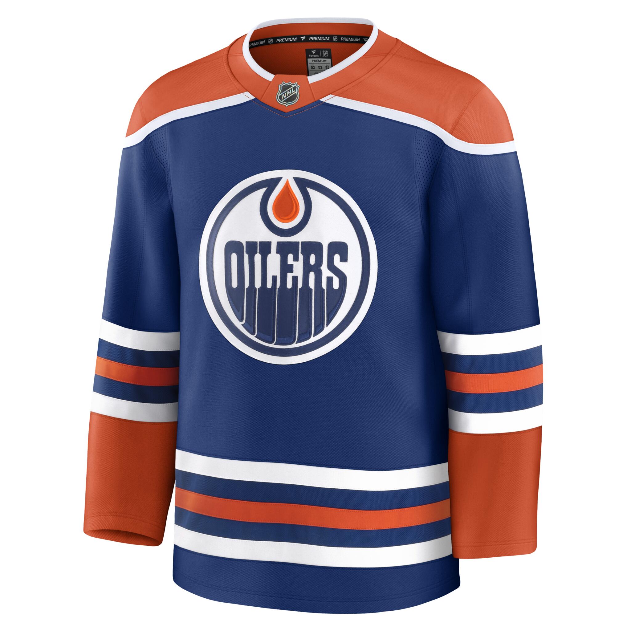 Fanatics Edmonton Oilers Home Hockey Jersey Source for Sports