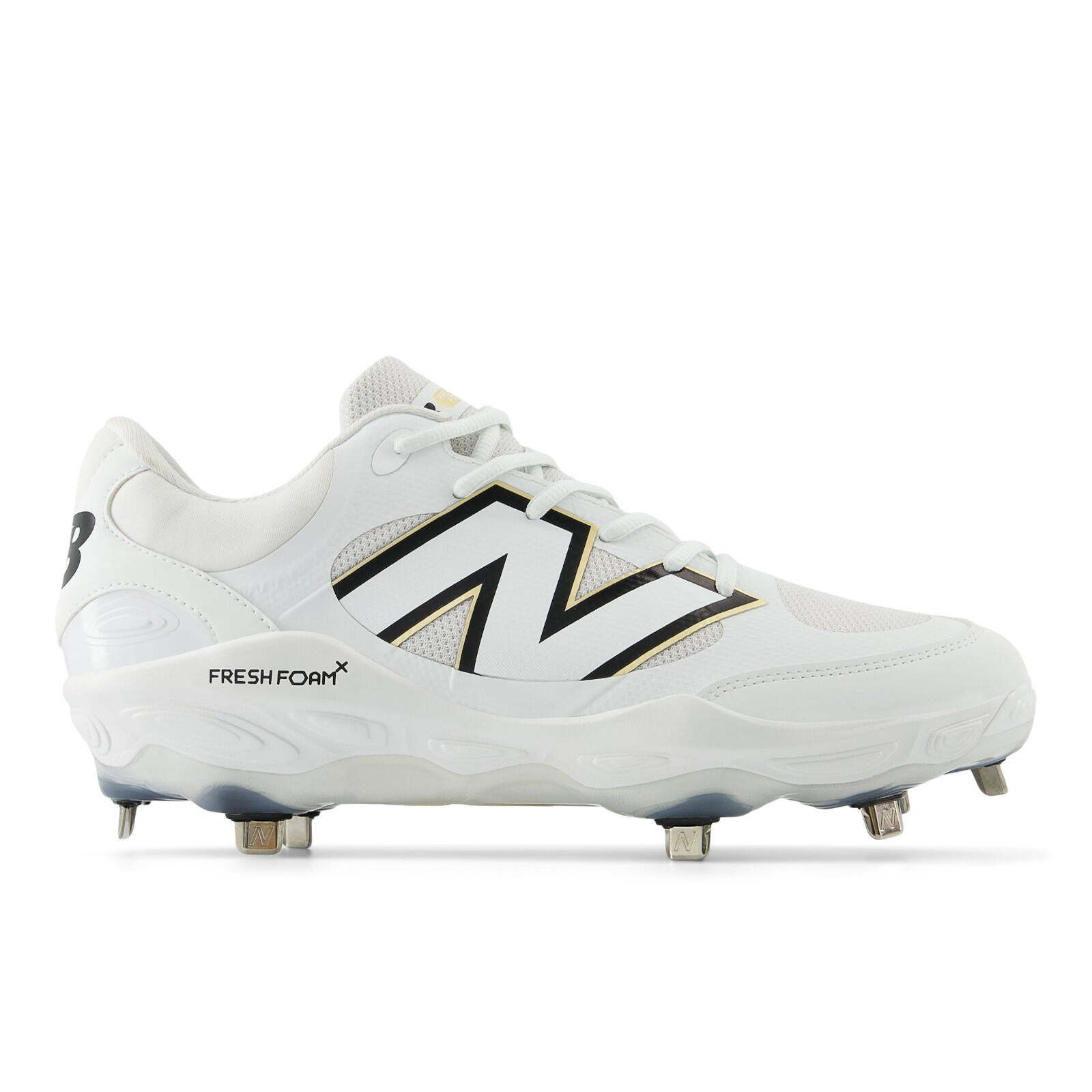 New Balance Fresh Foam X 3000v7 Men's Baseball Cleats White Source for Sports