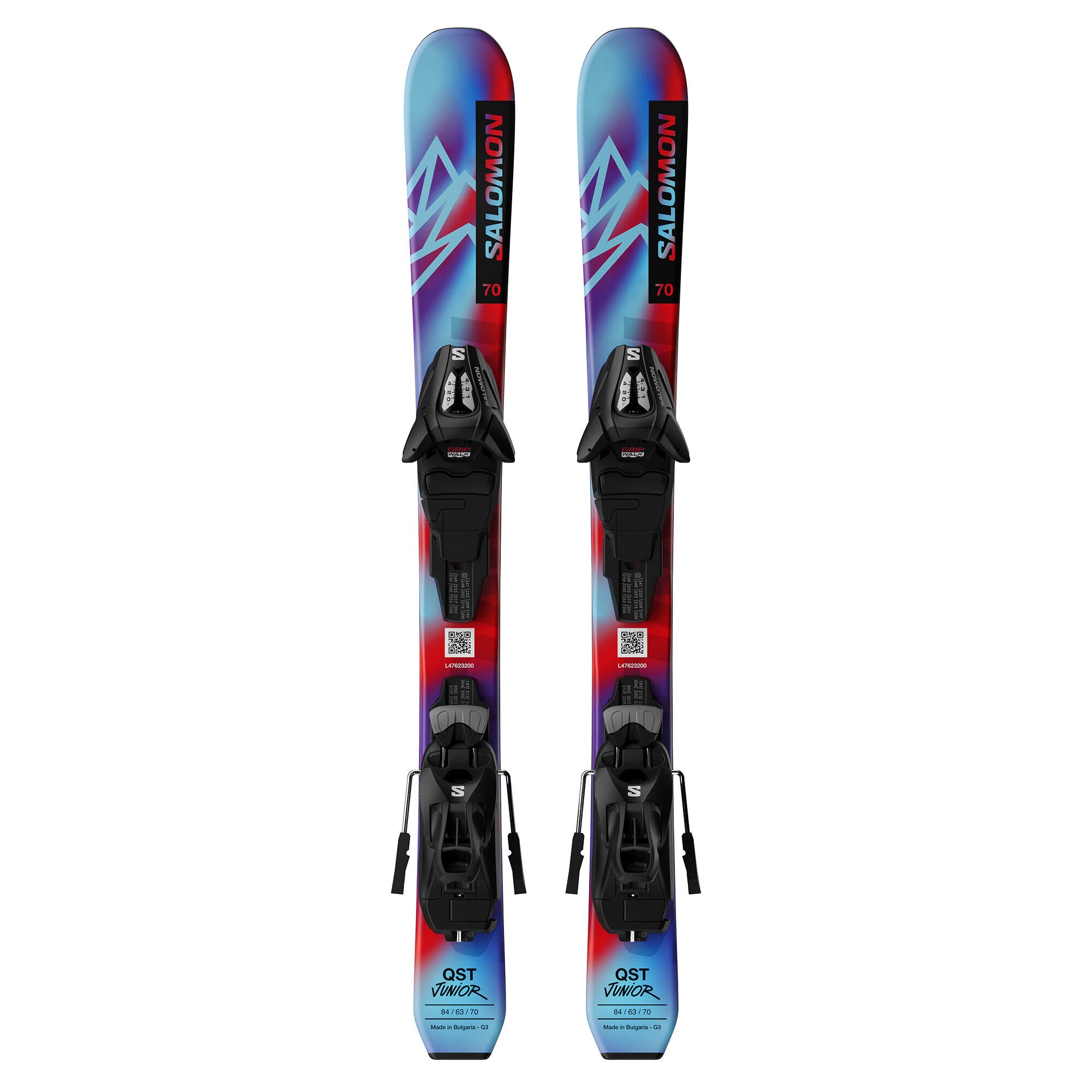 Salomon QST XS + C5 GW J75 P Junior Skis