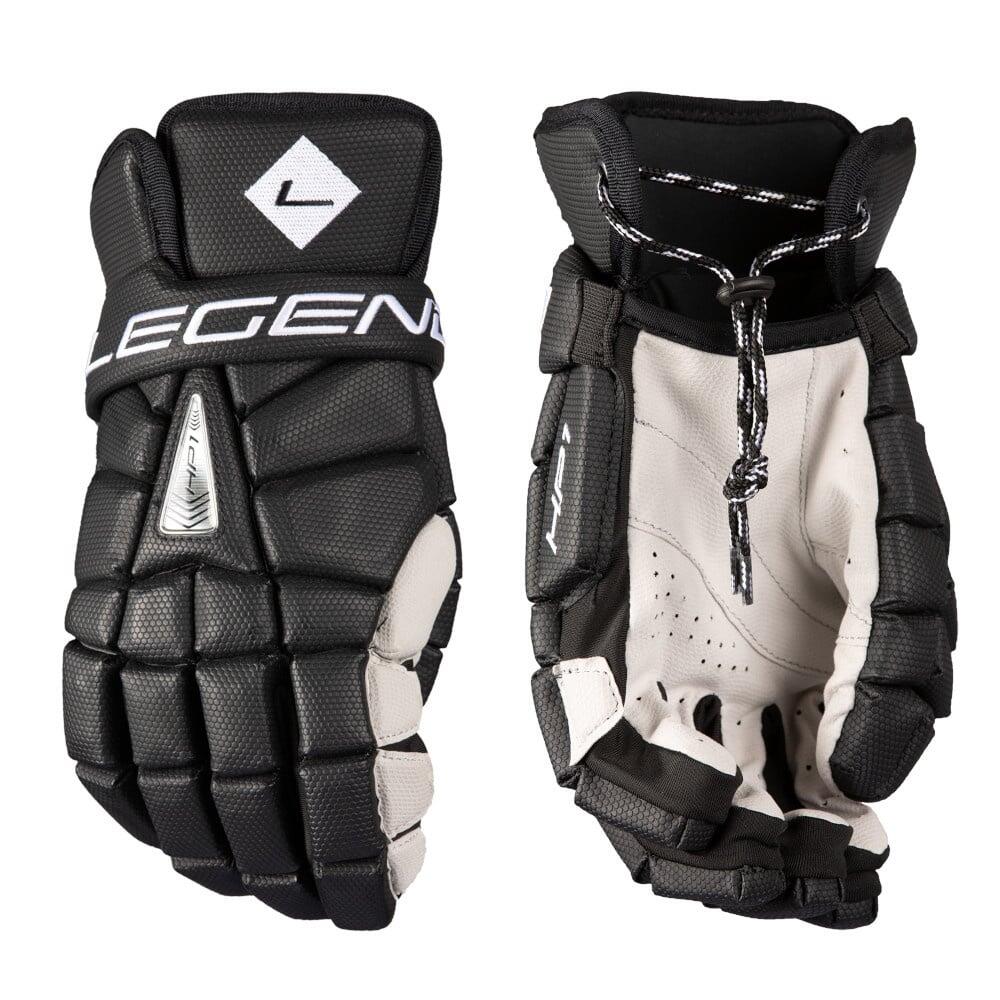 LDK HP7 - Ball Hockey Gloves - Senior (Black/White) main image 1