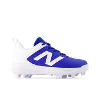 New Balance 4040 V8 Youth Rubber-Molded Baseball Cleats - Team Royal