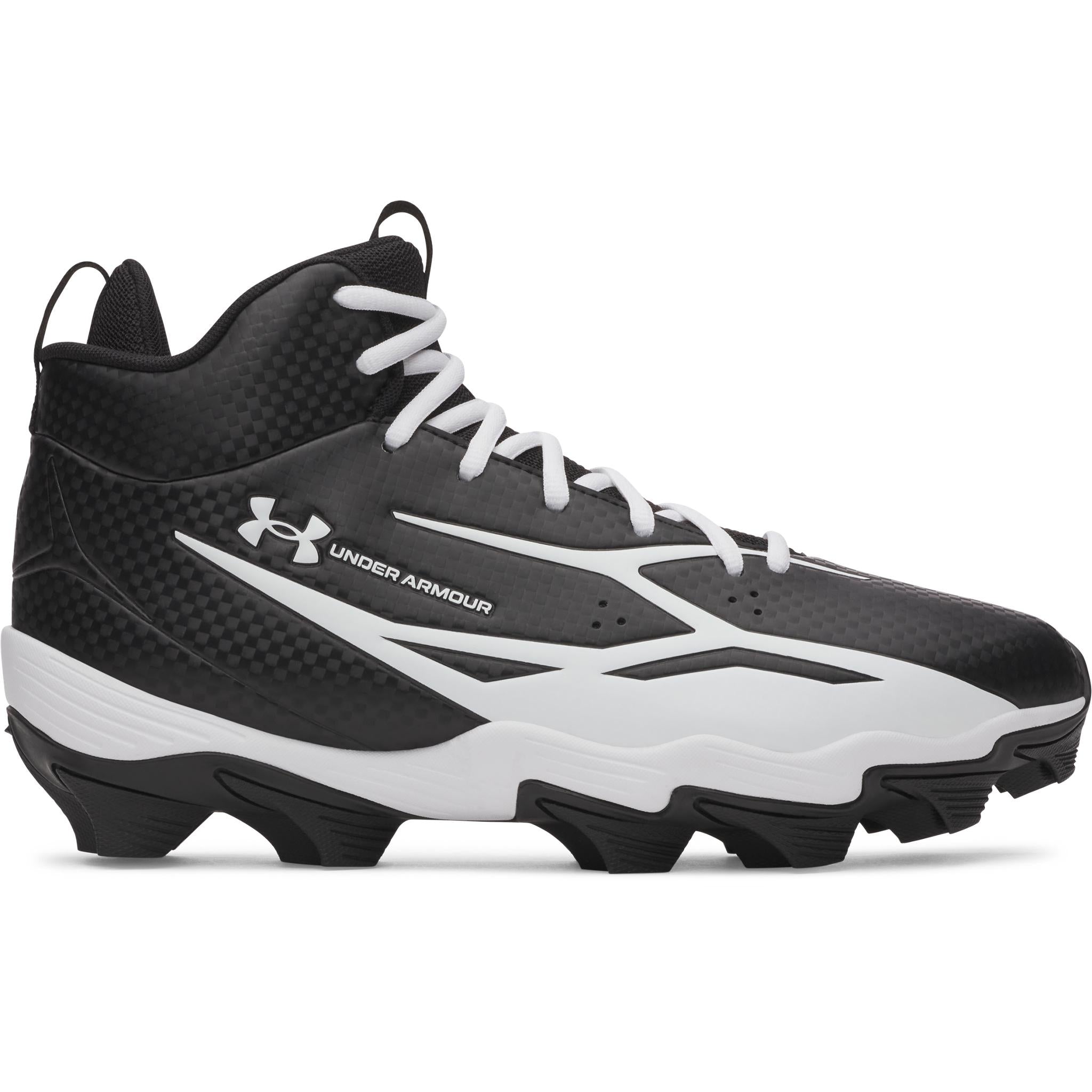 Under Armour ブラック スパイク SPOTLIGHT 27cm Under Armour Spotlight Hammer Men's Football Cleats - Wide