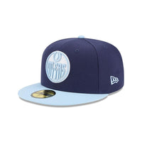 New Era 59FIFTY Edmonton Oilers 2-Tone Hat - Navy