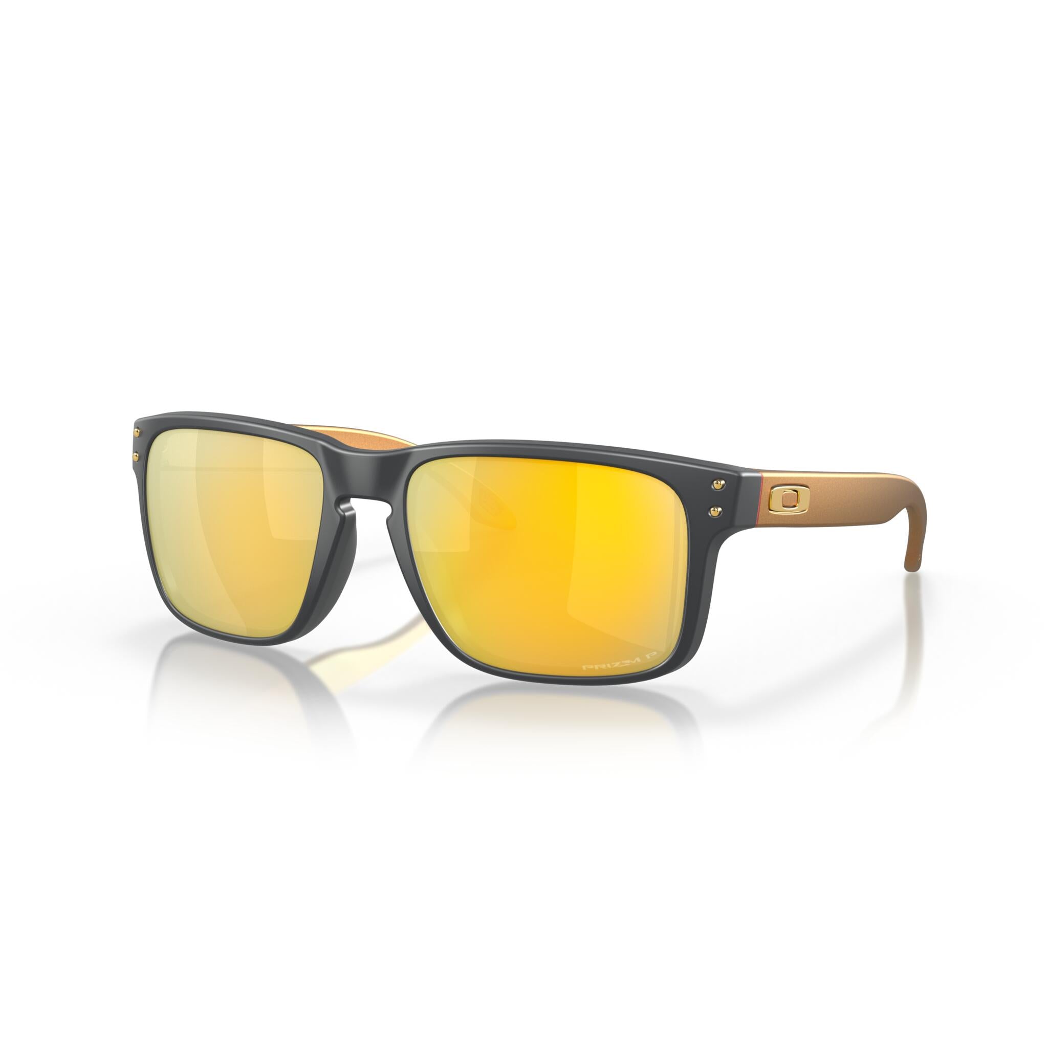 Oakley Holbrook 24K Polar Lens Sunglasses - Matte Carbon | Source