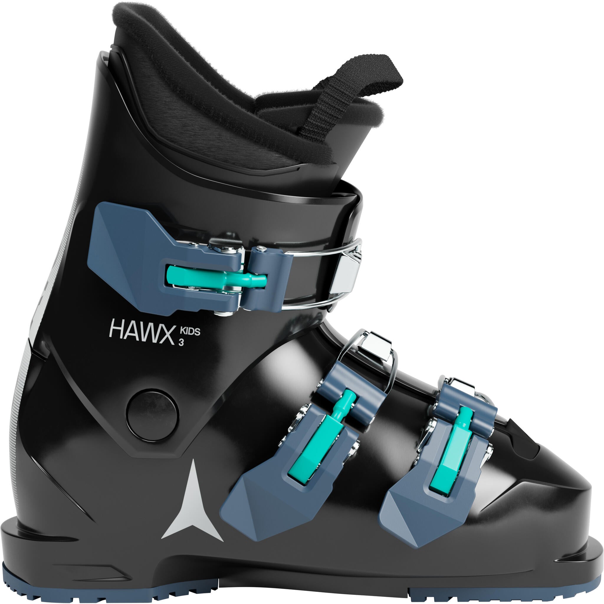 Atomic Hawx Kids 3 Ski Boots (2026) - Black/Teal | Source for Sports