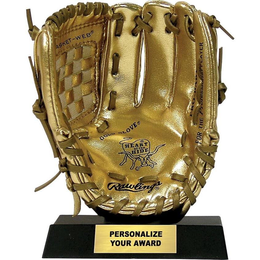 Rawlings Mini Gold Glove Award with Stand | Source for Sports