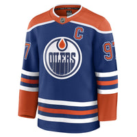 Fanatics Edmonton Oilers Home Hockey Jersey - C. McDavid