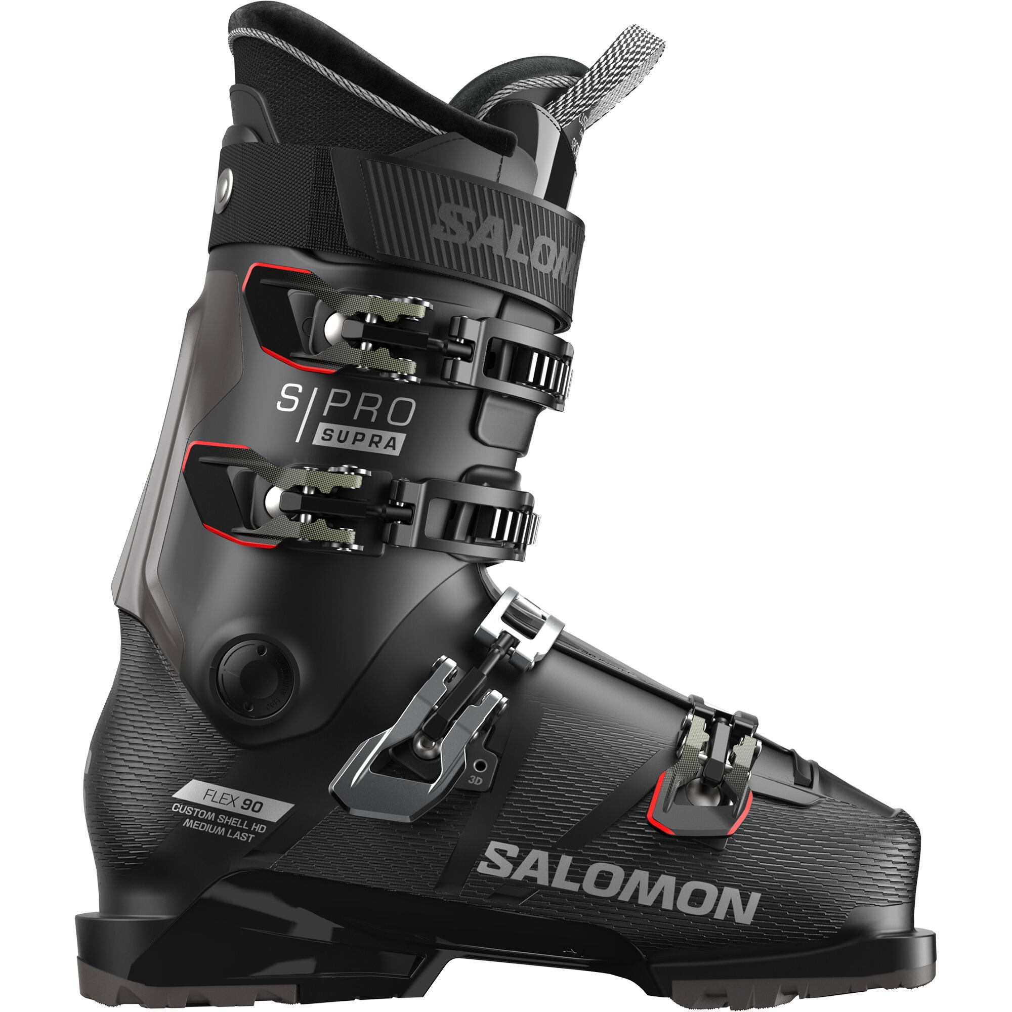 新品　SALOMON S/PRAO SUPRA 100 W GW 24/24.5 SALOMON-S/PRO SUPRA 100 W GW GRAY AURORA/BLACK/PINK GOLD MET