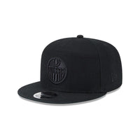 New Era 9FIFTY Split Panel Edmonton Oilers Hat - Black