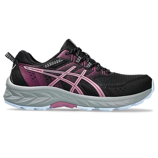 Asics Gel-Venture Women's Trail Running Shoes Black/Soft Berry
