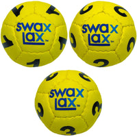 Swax Lax Lacrosse Goalie Training Balls - 3-Pack