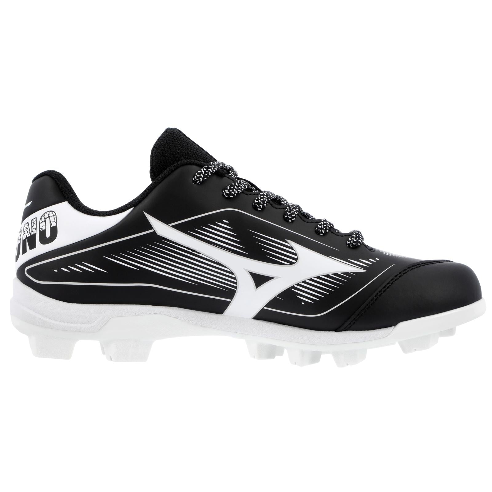 Mizuno Cushionrevo Finch TPU Women's Softball Cleats - Black/White