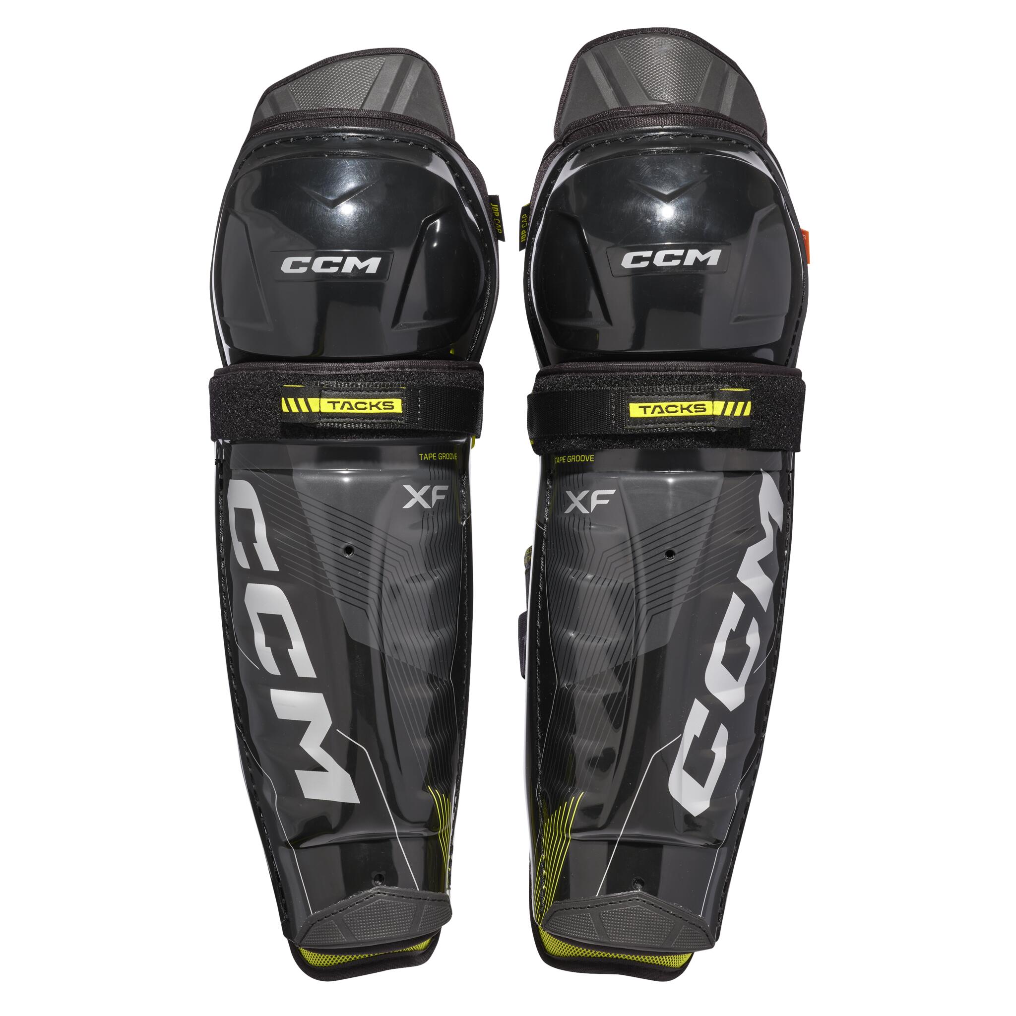CCM Tacks XF Senior Hockey Shin Guards (2024) | Source for Sports