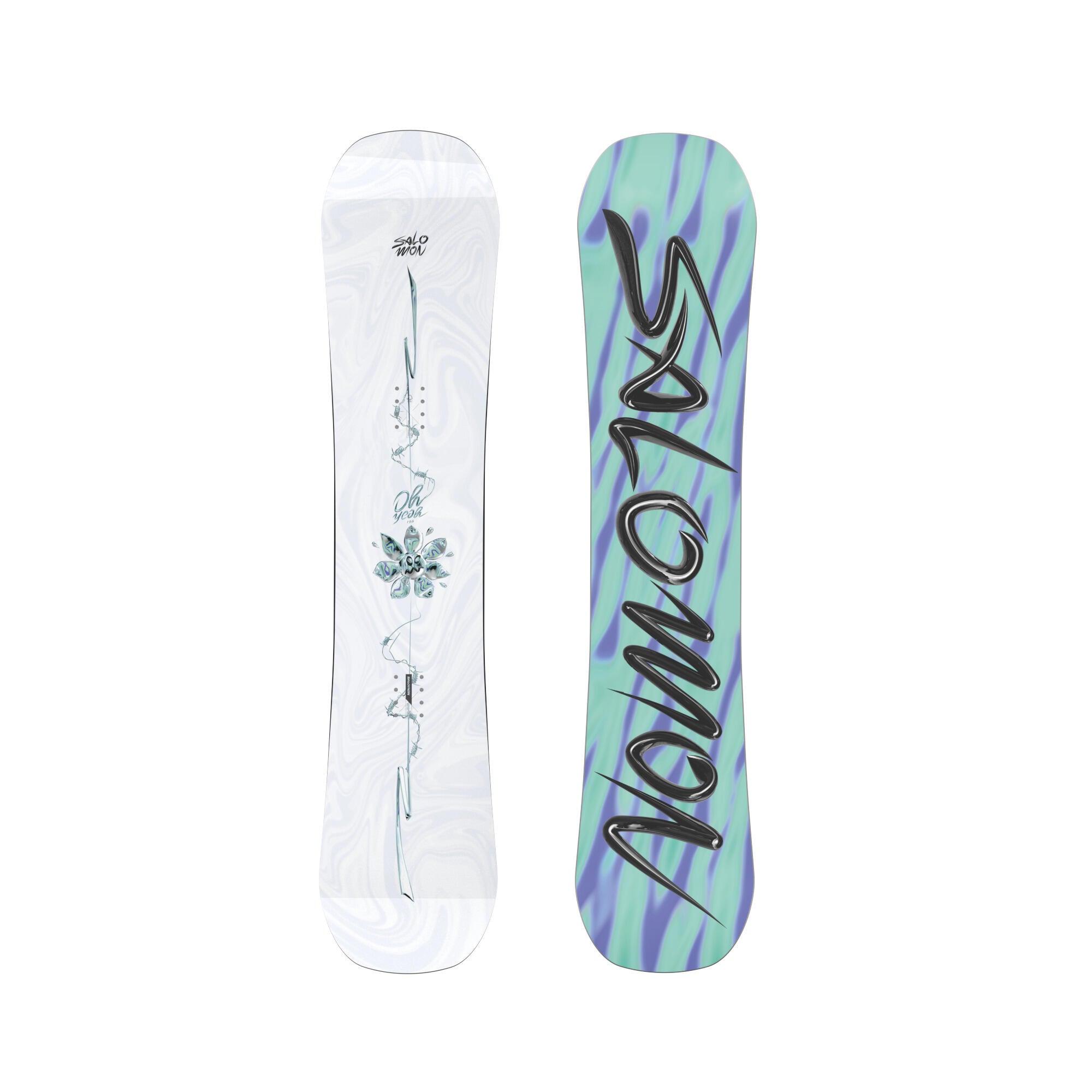 SALOMON スノーボード クリーム色 Salomon Oh Yeah Grom Youth Snowboard (2026) | Source for Sports