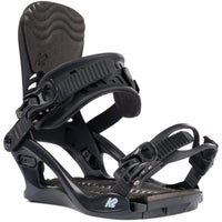 K2 Cassette Snowboard Bindings - Black