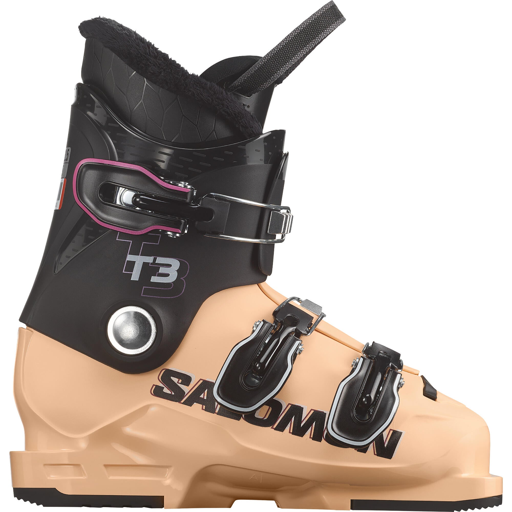 Salomon T3 RT Junior Alpine Ski Boots - Black/Copen Blue | Source