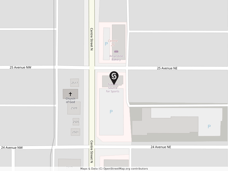 Tuxedo Source for Sports