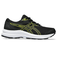 Asics Contend 8 GS Youth Running Shoes - Black/Bright Yellow