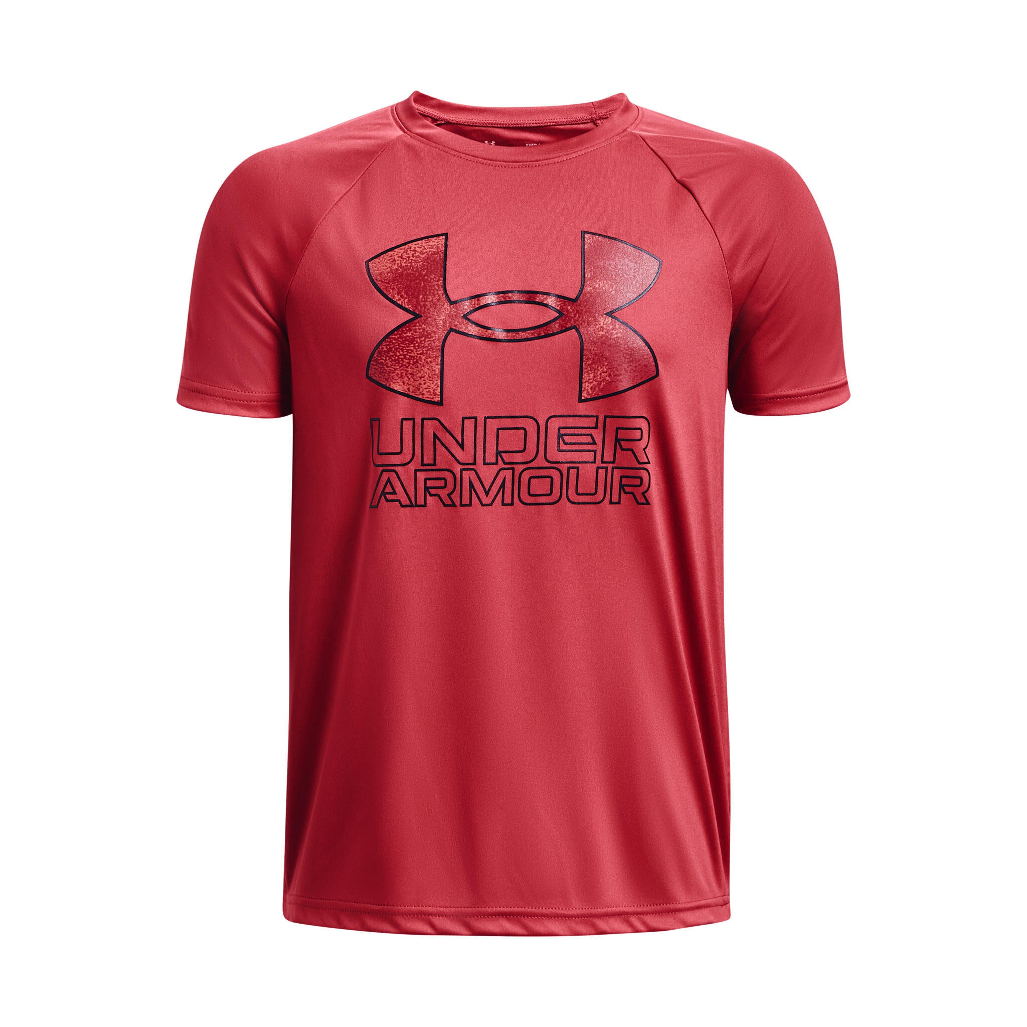 Under Armour Tech Hybrid Print Fill Boys Short Sleeve Tee Source for