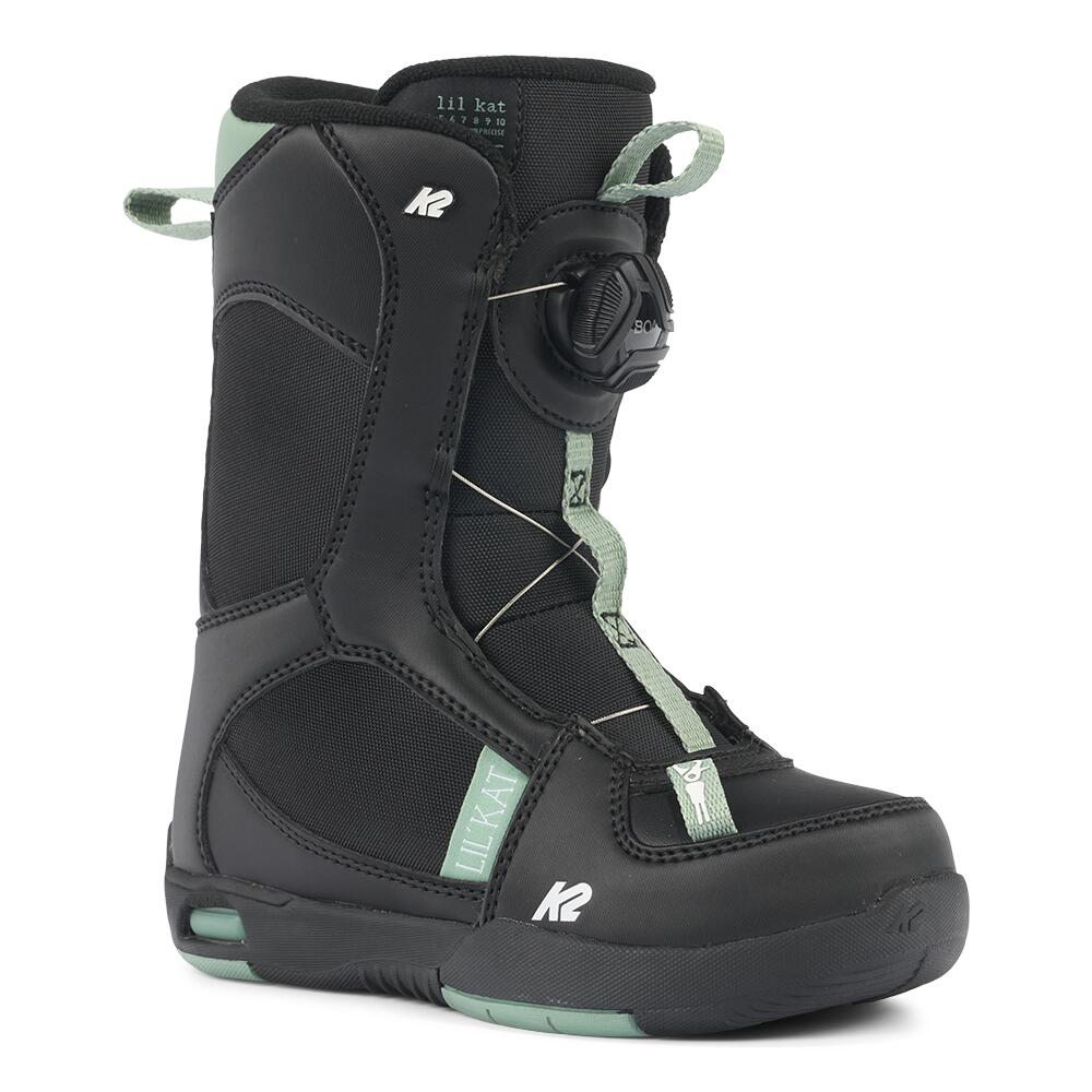 K2 Lil Kat Junior Snowboard Boots - Black (2024) | Source for Sports