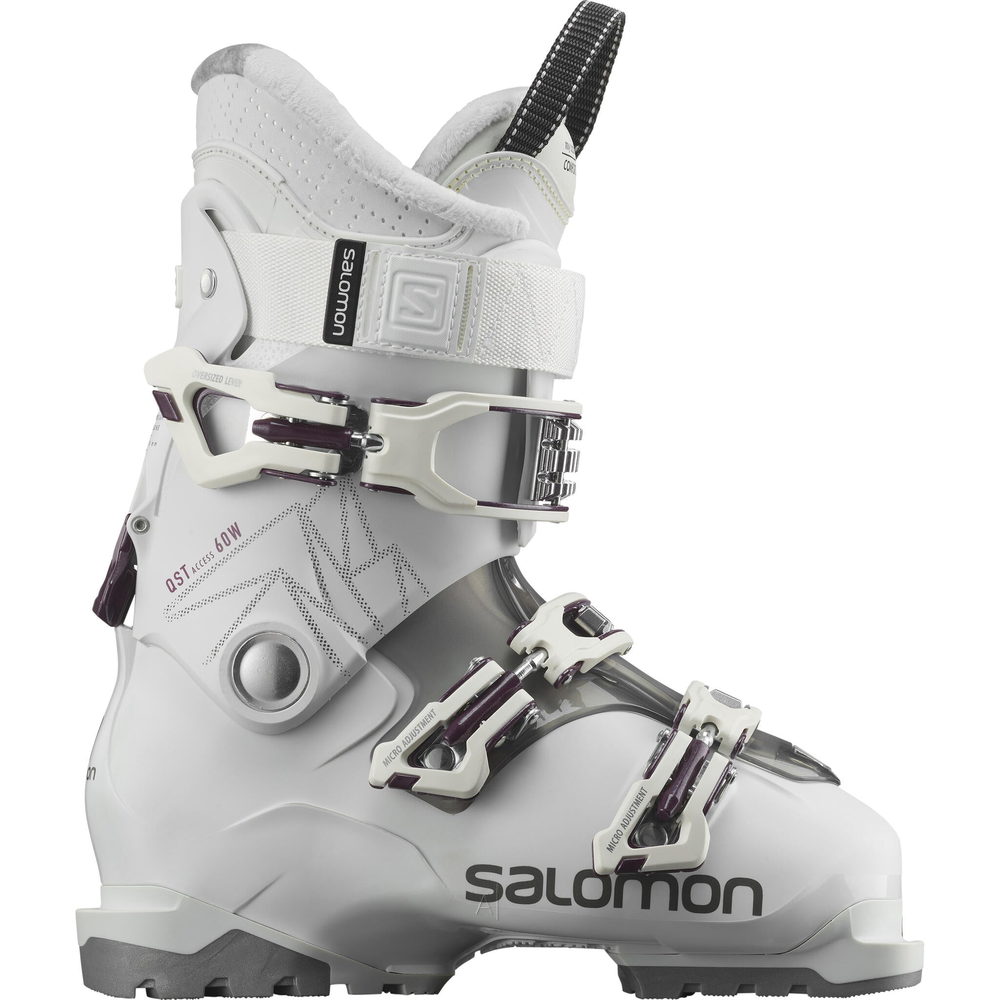 Salomon QST Access 60 Women's Mountain Ski Boots - White | for Sports