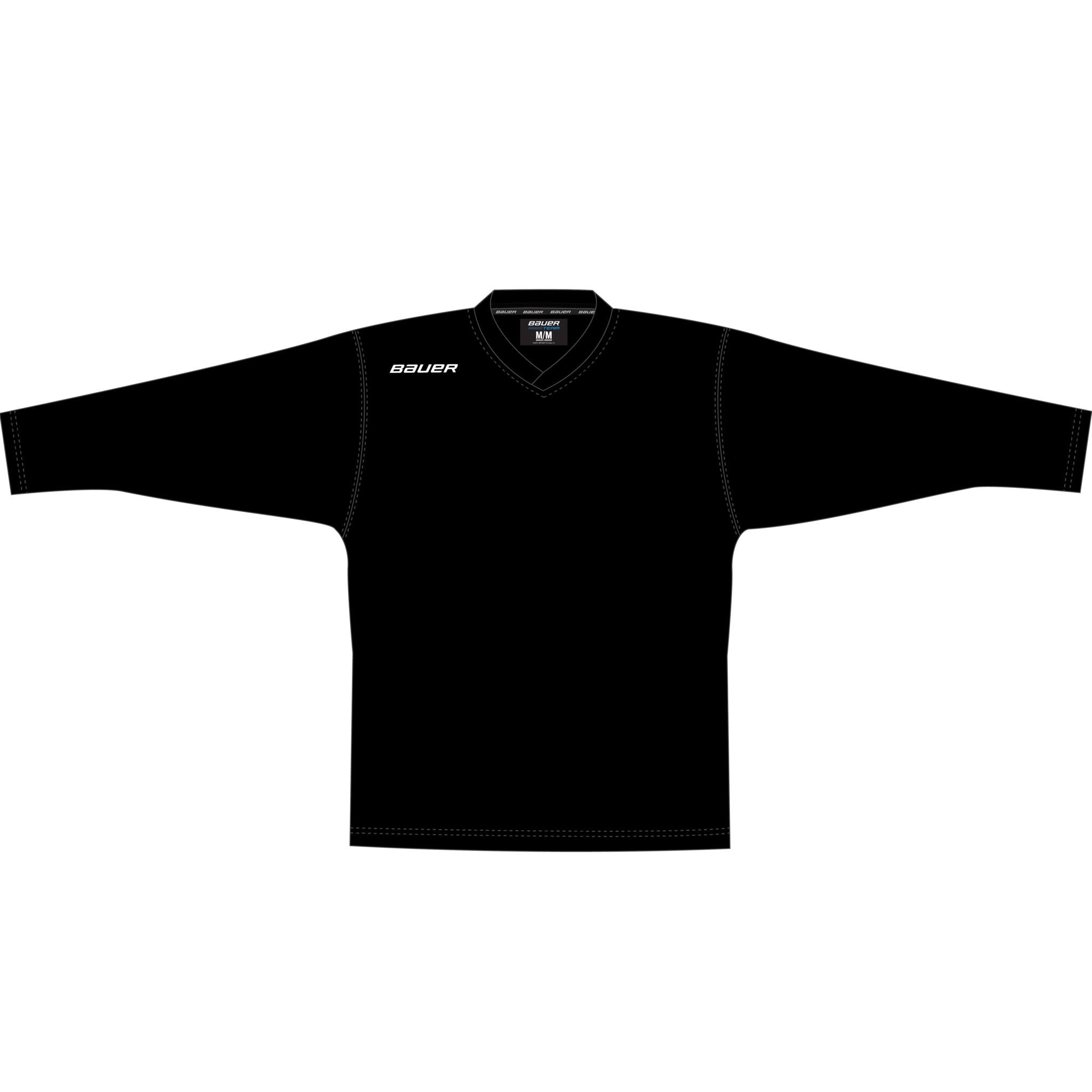 Bauer Flex Senior Practice Jersey Black Source for Sports