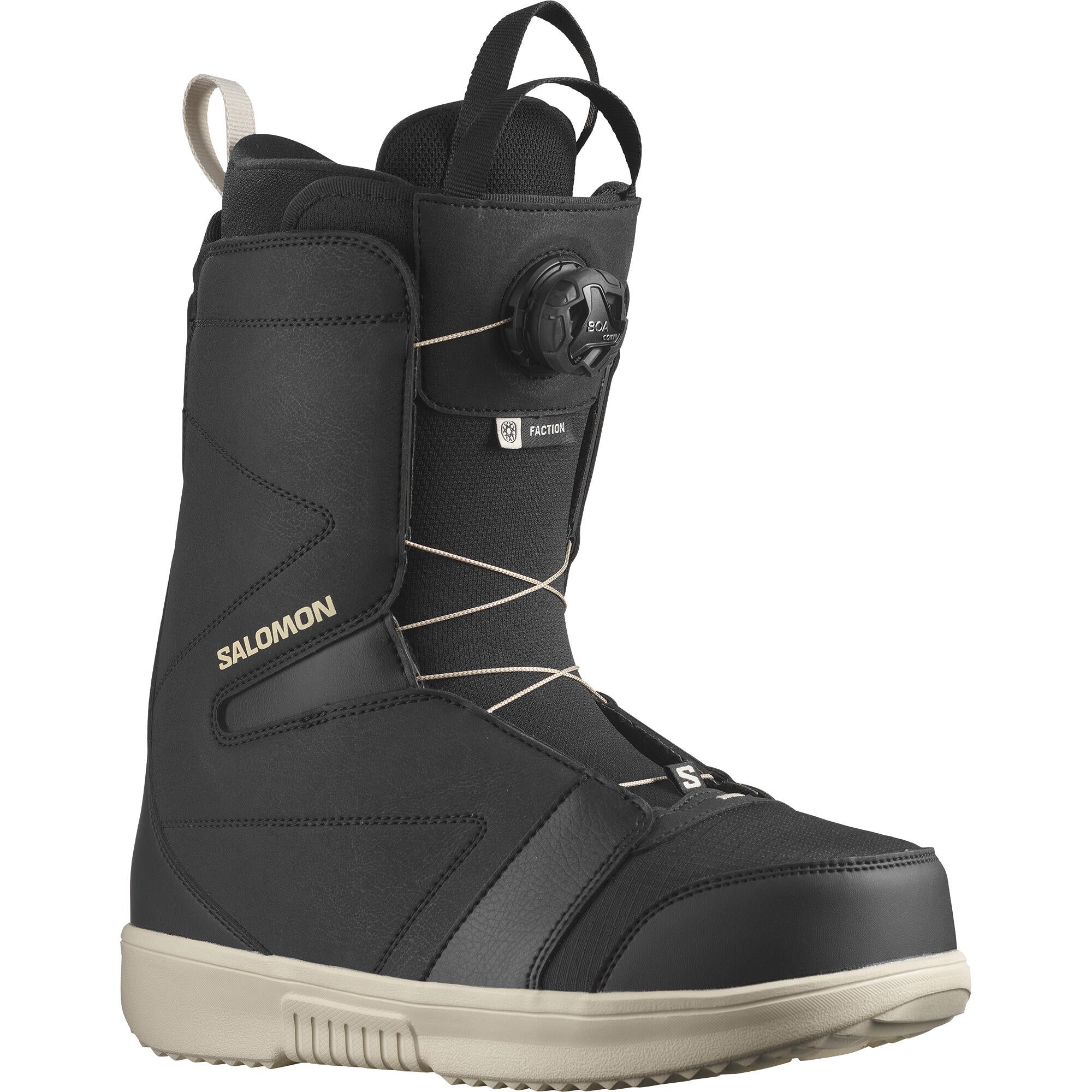 SALOMON　FACTION 27.5 Salomon Faction BOA Snowboard Boots - Black | Source for Sports