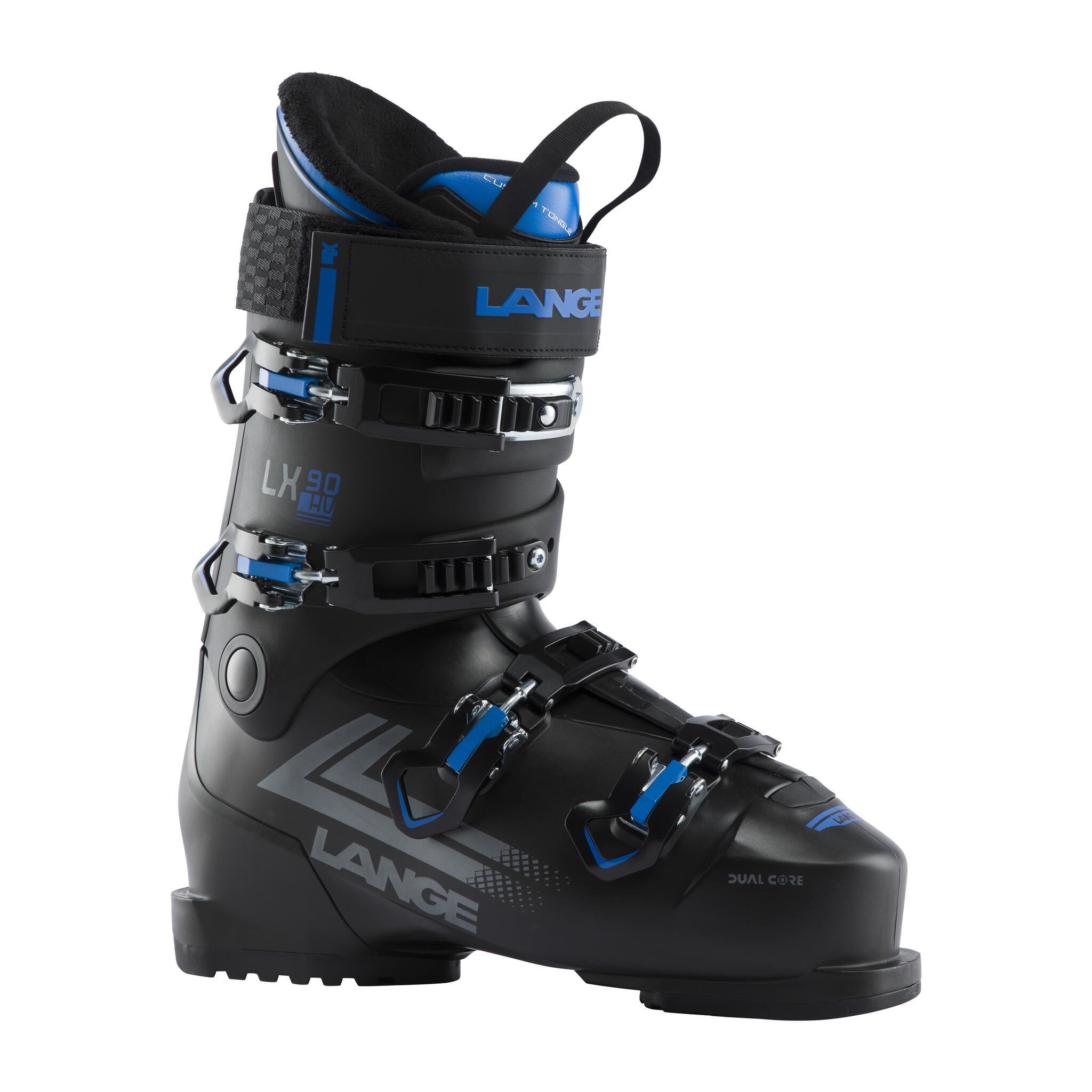 Lange LX 90 HV Ski Boots - Black/Blue | Source for Sports