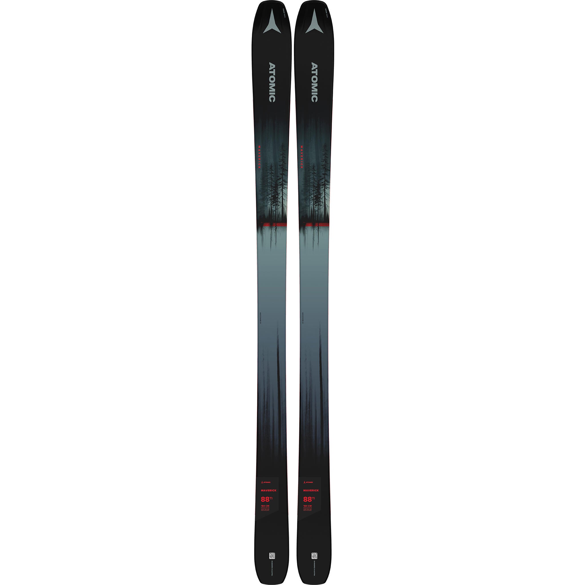 Atomic Maverick 88 TI All Mountain Downhill Skis Source for Sports