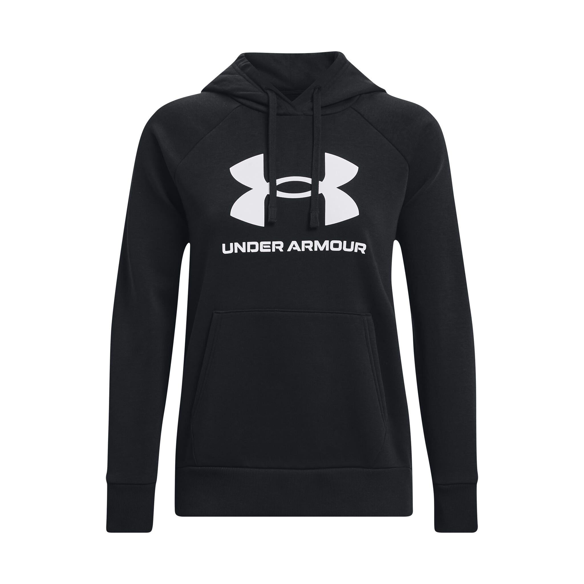 (取寄) アンダーアーマー レディース ライバル フリース ビッグ ロゴ ブーディ Under Armour women Rival Fleece Big Logo Hoodie Serpentine/White Under Armour Rival Fleece Big Logo Women's Hoodie | Source for Sports