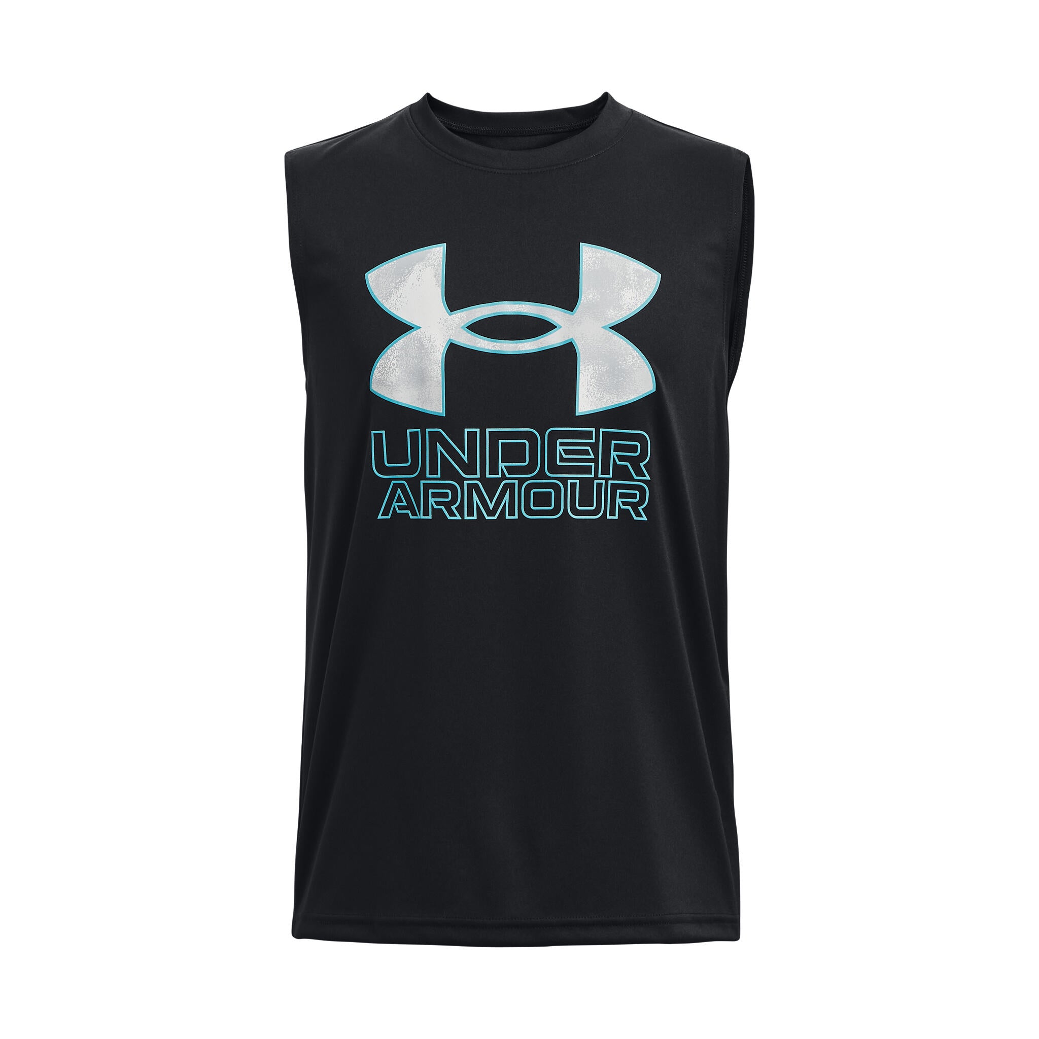 Under Armour Tech Hybrid Print Fill Boys Tank Source for Sports