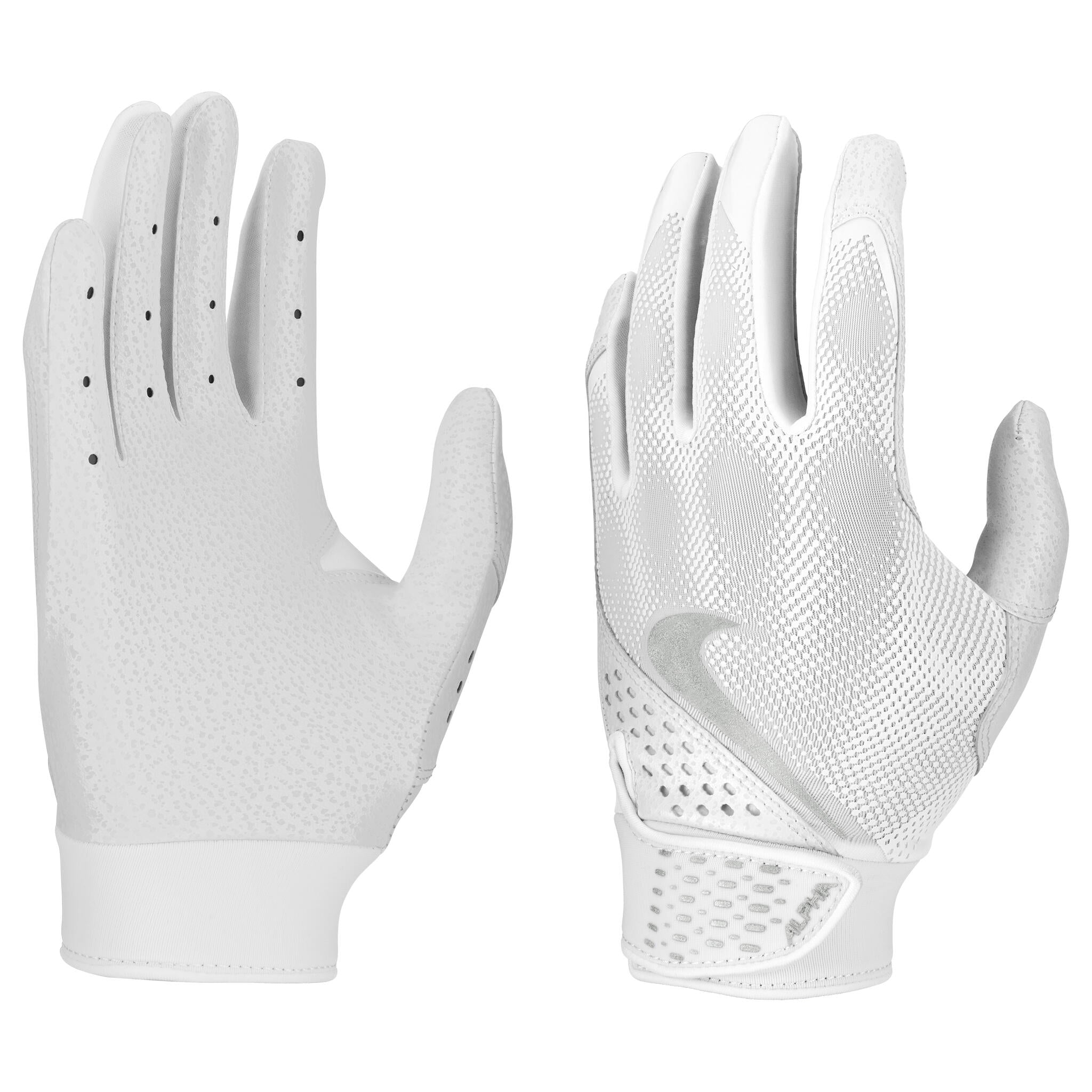 Nike Alpha Youth Baseball Batting Gloves Source for Sports