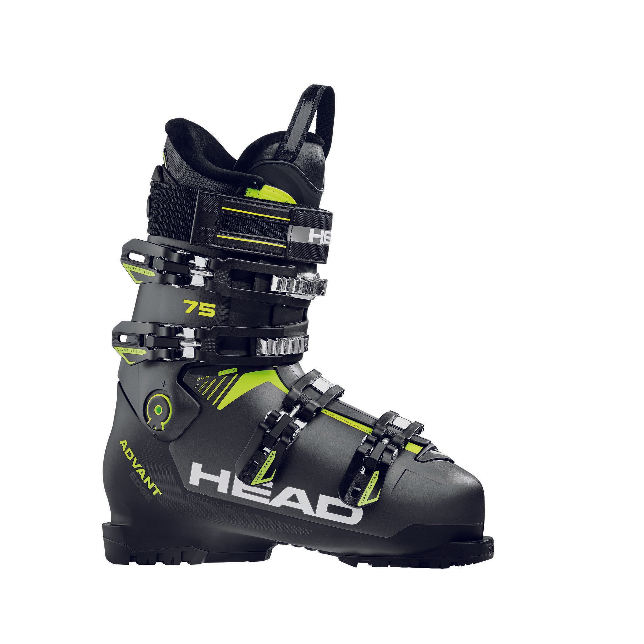 Head Advant Edge 75 Men's Alpine Ski Boots - Anthracite/Black