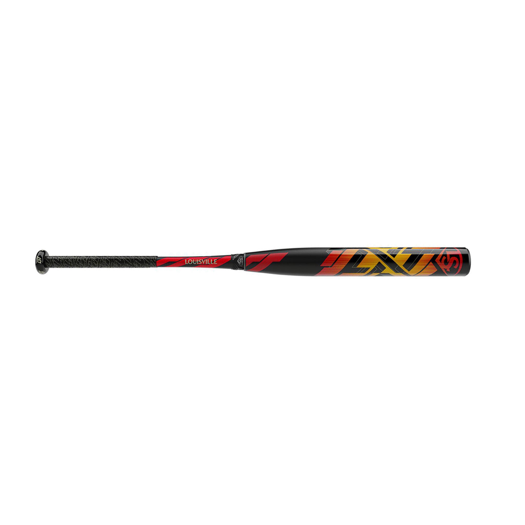 louisville slugger lxt fastpitch softball bat red and black
