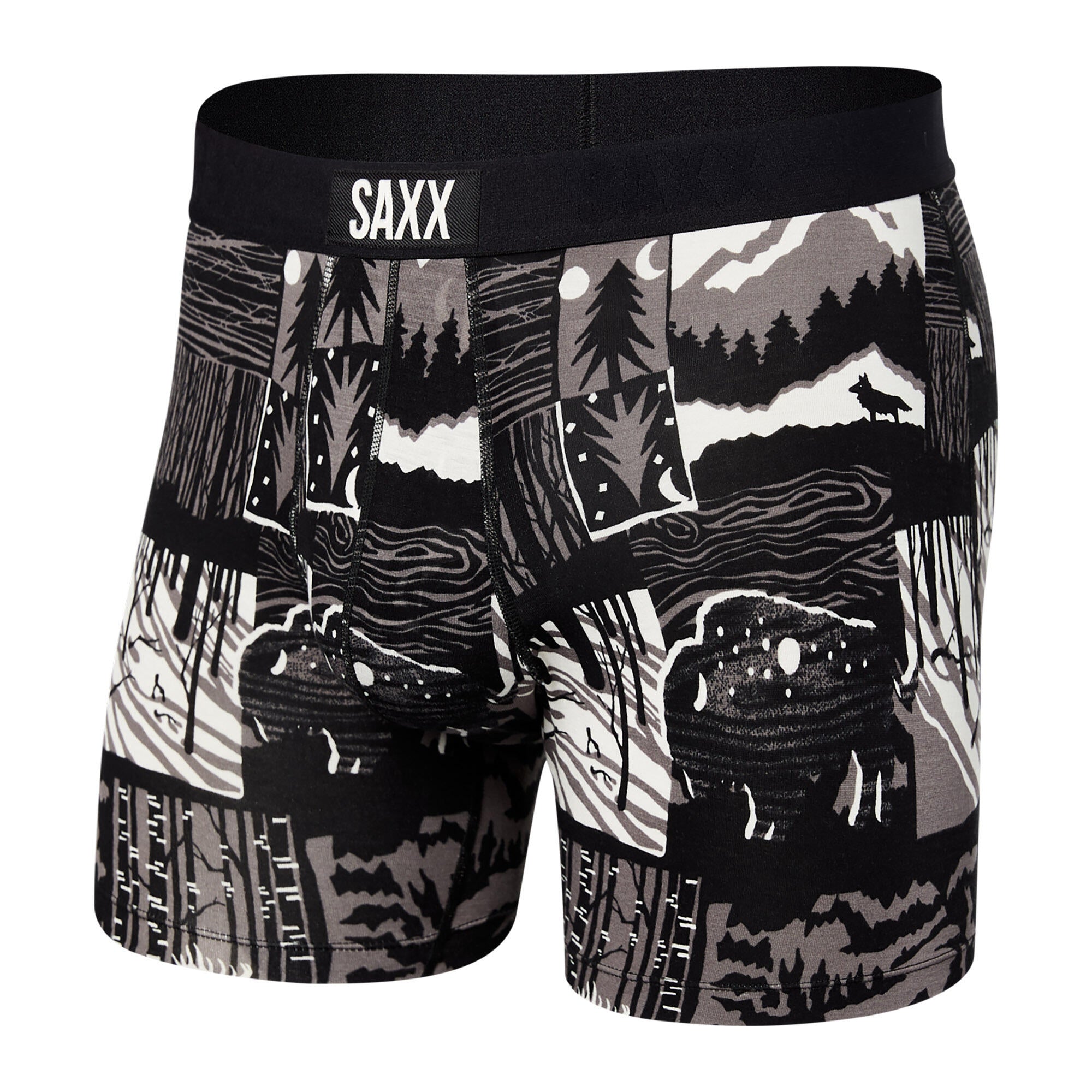 SAXX Vibe Boxer Brief - Winter Shadows | Source for Sports