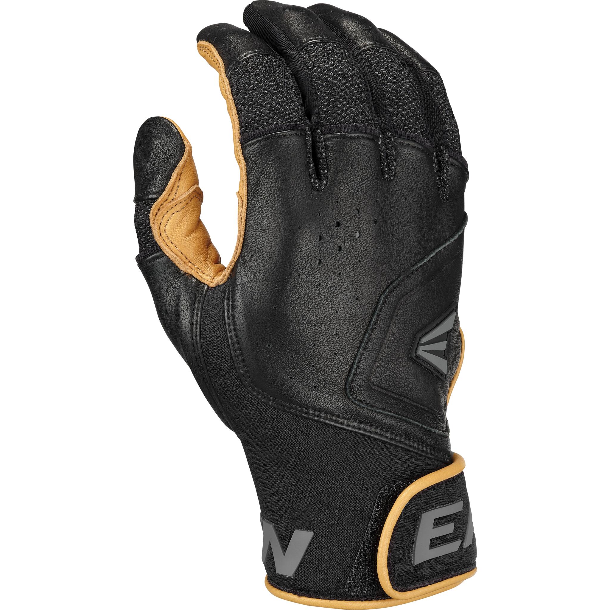 Gants De Baseball PGX POWER STONES – Jeunesse Taille M – Or – Manchette Longue
