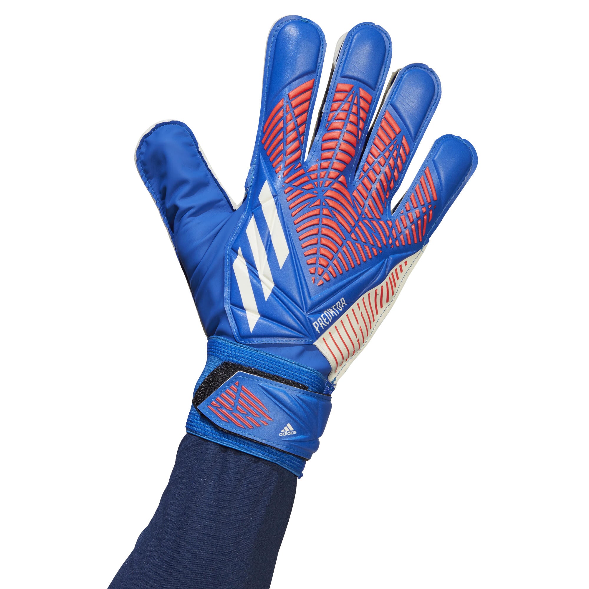 Adidas Predator Training Soccer Goalkeeper Gloves – Hirblu/Turbo