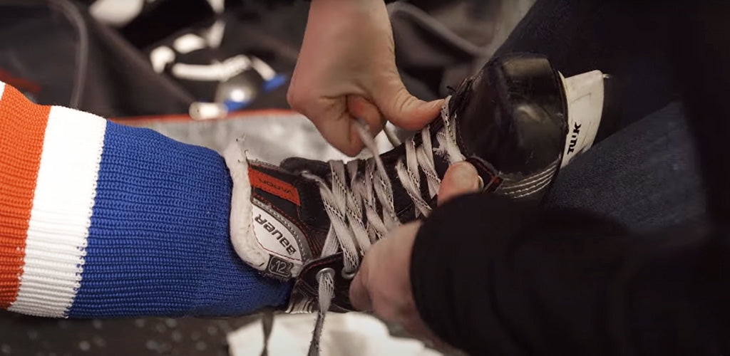 How To Tie Your Child's Hockey Skates