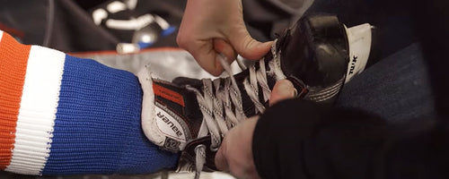 How To Tie Your Child's Hockey Skates