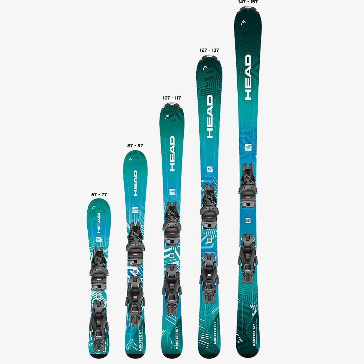 Head Monster Easy With JRS 4.5 GW Junior Alpine Ski Set | Source