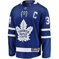 Fanatics Toronto Maple Leafs Captain Patch Breakaway Hockey Jersey - Austin Matthews