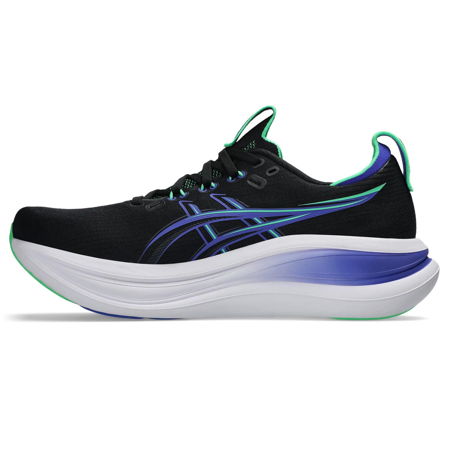Asics Gel-Nimbus 28 Men's Running Shoes - Black/Cobalt Burst
