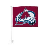 Drapeau Double Face Pour Voiture NHL De Inglasco - Colorado Avalanche