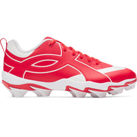 Under Armour Leadoff Icon Low RM Men's Baseball Cleats - Red/White/Red