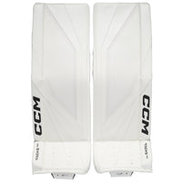 CCM Tacks Pro Senior Goalie Pads (2026) - White