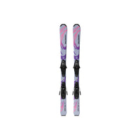 Ensemble de ski alpin L QST Cosmic Sky S + C5 de Salomon pour junior