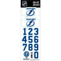 Sportstar NHL Helmet Decals - Tampa Bay Lightning