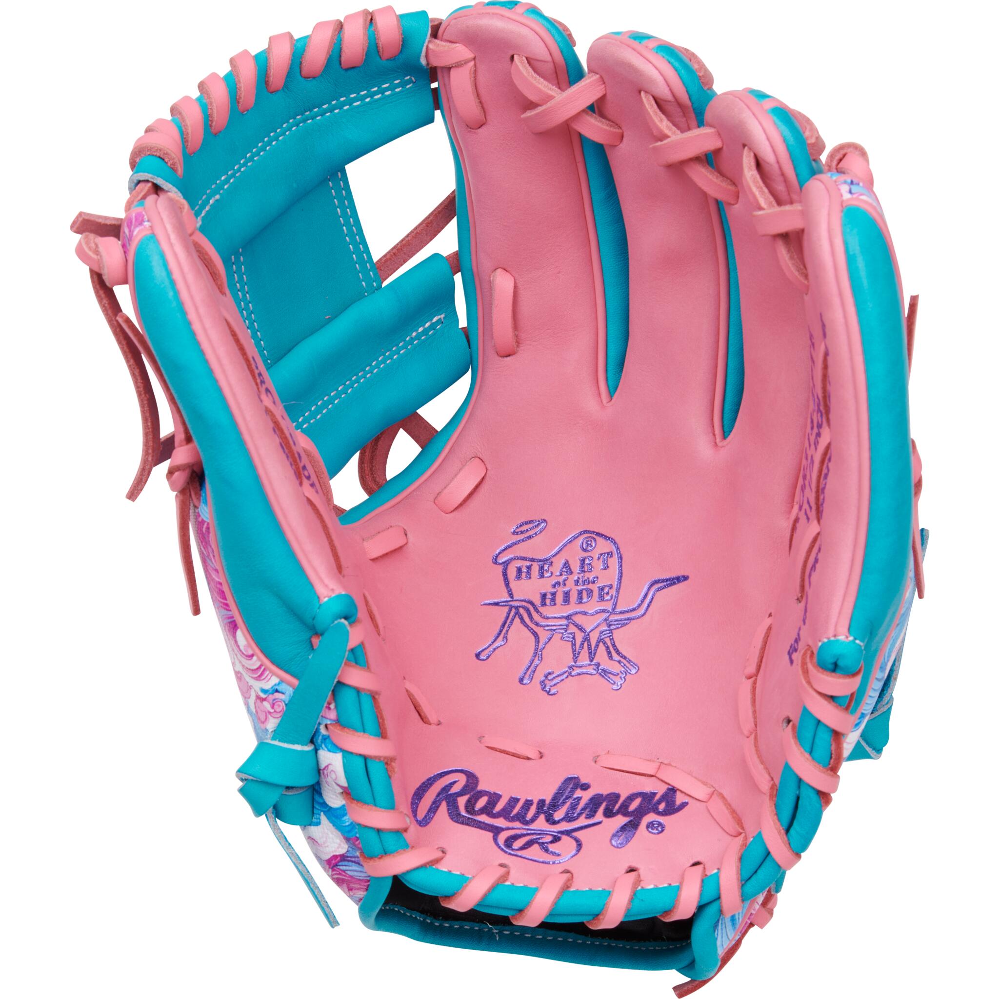 Rawlings The Gold Glove 黒/ピンク Rawlings Gold Glove Club - Glove of the Month Heart of the